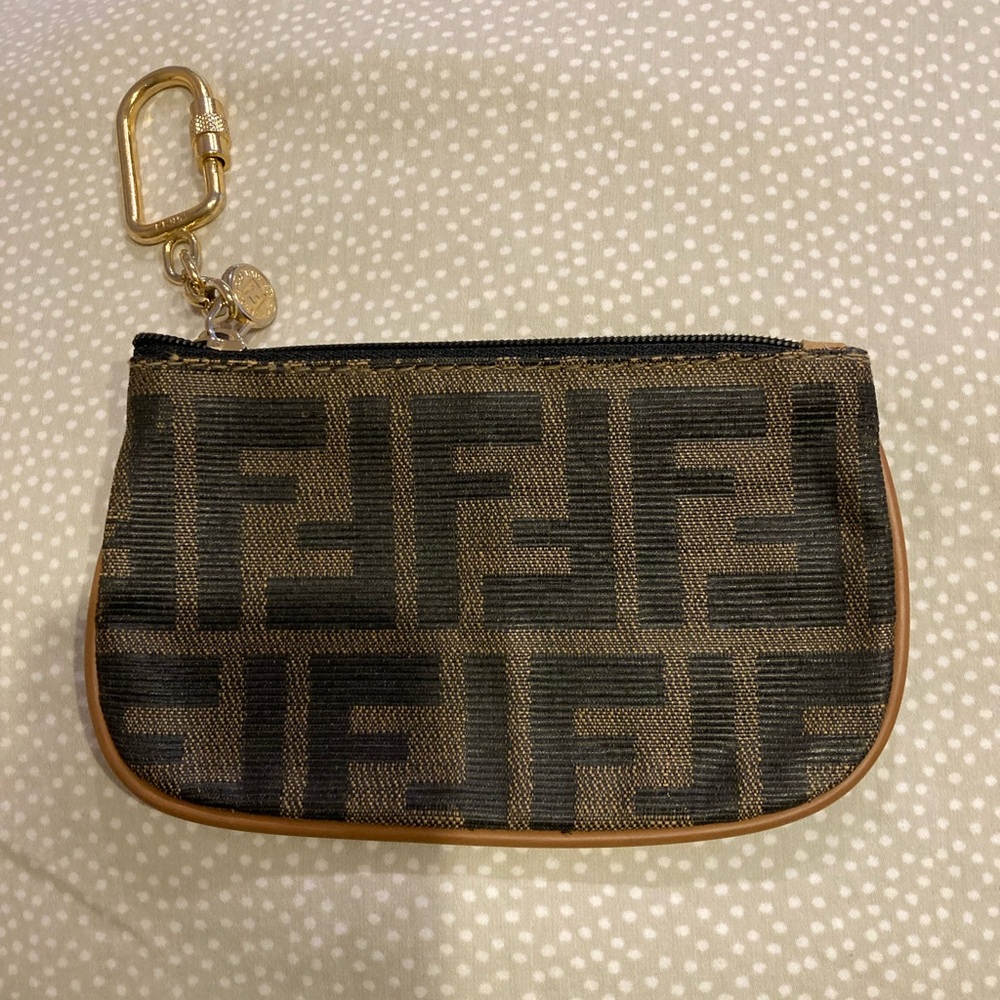 Sweet little coin and car key purse